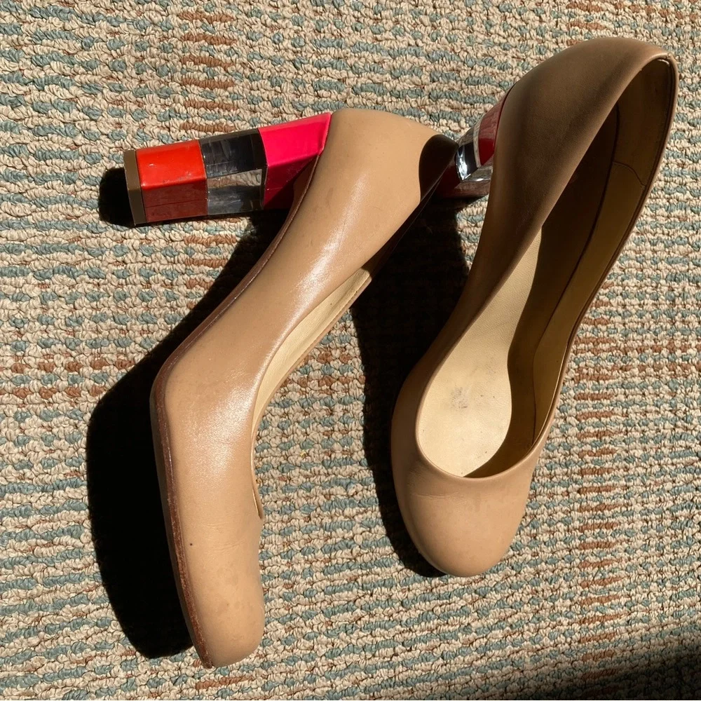 Kate Spade Nude Pump with Lucite Heel❣️ - Picture 3 of 12